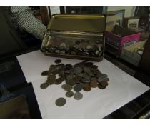 TIN CONTAINING MIXED COINAGE