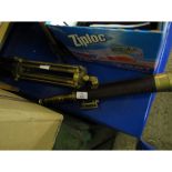 GOOD QUALITY REPRODUCTION BRASS TELESCOPE AND STAND