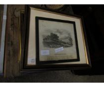 GROUP OF PHOTOGRAPHS OF FISHERMEN, TWO GILT FRAMED EMBROIDERED FLORAL PICTURES