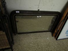 PAINTED EFFECT SMALL OVERMANTEL MIRROR