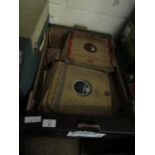 BOX OF MIXED 78RPM VINYLS