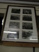 SET OF AMERICAN BOMBER CREW AND AIRCRAFT WWII PHOTOS