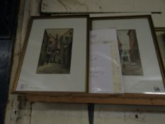 TWO FRAMED WATERCOLOURS BY AUSTIN SMITH