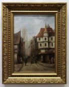 Alfred Montague, signed and dated 99, oil on canvas, inscribed verso "A bit of West Bow,