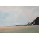 AR John Bond (born 1945), "The Suffolk coast", oil on card, signed lower left, 25 x 38cm