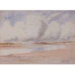 Frederick Henry Partridge (1846-1929), North Norfolk coastal view, watercolour, signed and dated