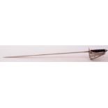Second half of 20th century ceremonial dress sword, Wilkinson Sword, the chrome finished and