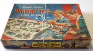 Remote control driving test board game, manufactured by J & L Randall Ltd in original box