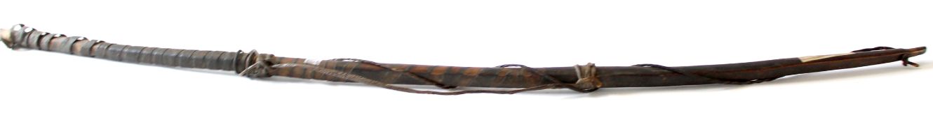 Circa late 19th century North American tribal bow, believed to be ex-Commanche tribe, length