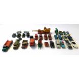 Large quantity of Dinky toys and other models, varying conditions (44)