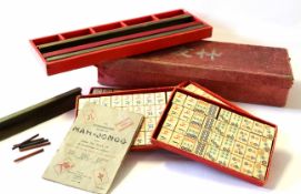Boxed Mah Jong set manufactured by Chad Valley