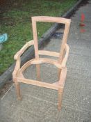 Dining Chair, from the "Corinthian" range, requires finishing/polishing, RRP when finished £922.