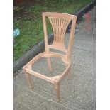 Dining Chair, from the "Corinthian" range, requires finishing/polishing, RRP when finished £606.
