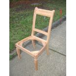 Dining Chair, mahogany finish, from the "Regal" range, requires finishing/polishing, RRP when