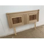 Headboard in Cherry Finish, from the Trafalgar range, width approx 5', model no. T888C5 (requires