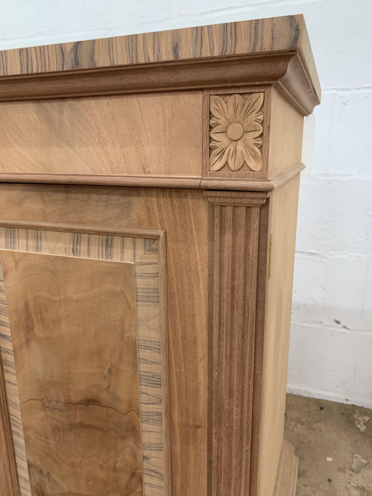 Small two-door Sideboard, in Mahogany finish, from the Corinthian range, requires finishing/ - Image 3 of 5