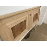 Headboard in Mahogany Finish, from the Trafalgar range, width approx 5', model no.T888M4 (requires