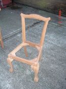 Dining Chair, from the "Vermont" range, requires finishing/polishing, RRP when finished £416.