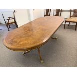 Extending walnut finish Dining Table (office)