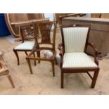 Three various Chairs