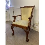 Upholstered Carver Chair (office)