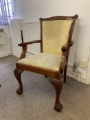 Upholstered Carver Chair (office)