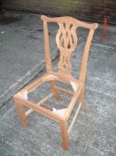 Dining Chair, mahogany finish, from the "Traditional" range, requires finishing/polishing, RRP
