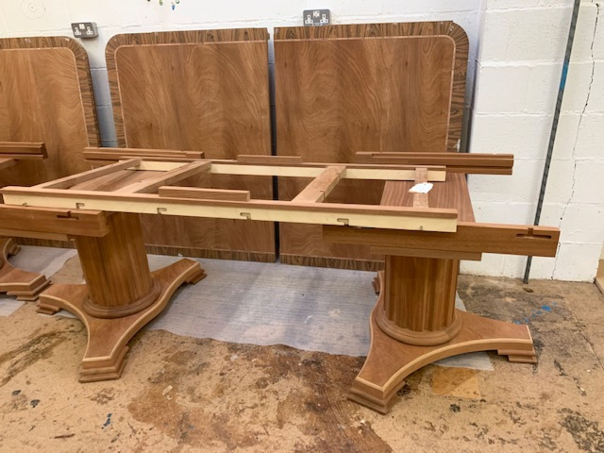 Large Dining Table, from the "Corinthian" Range (requires finishing/polishing)