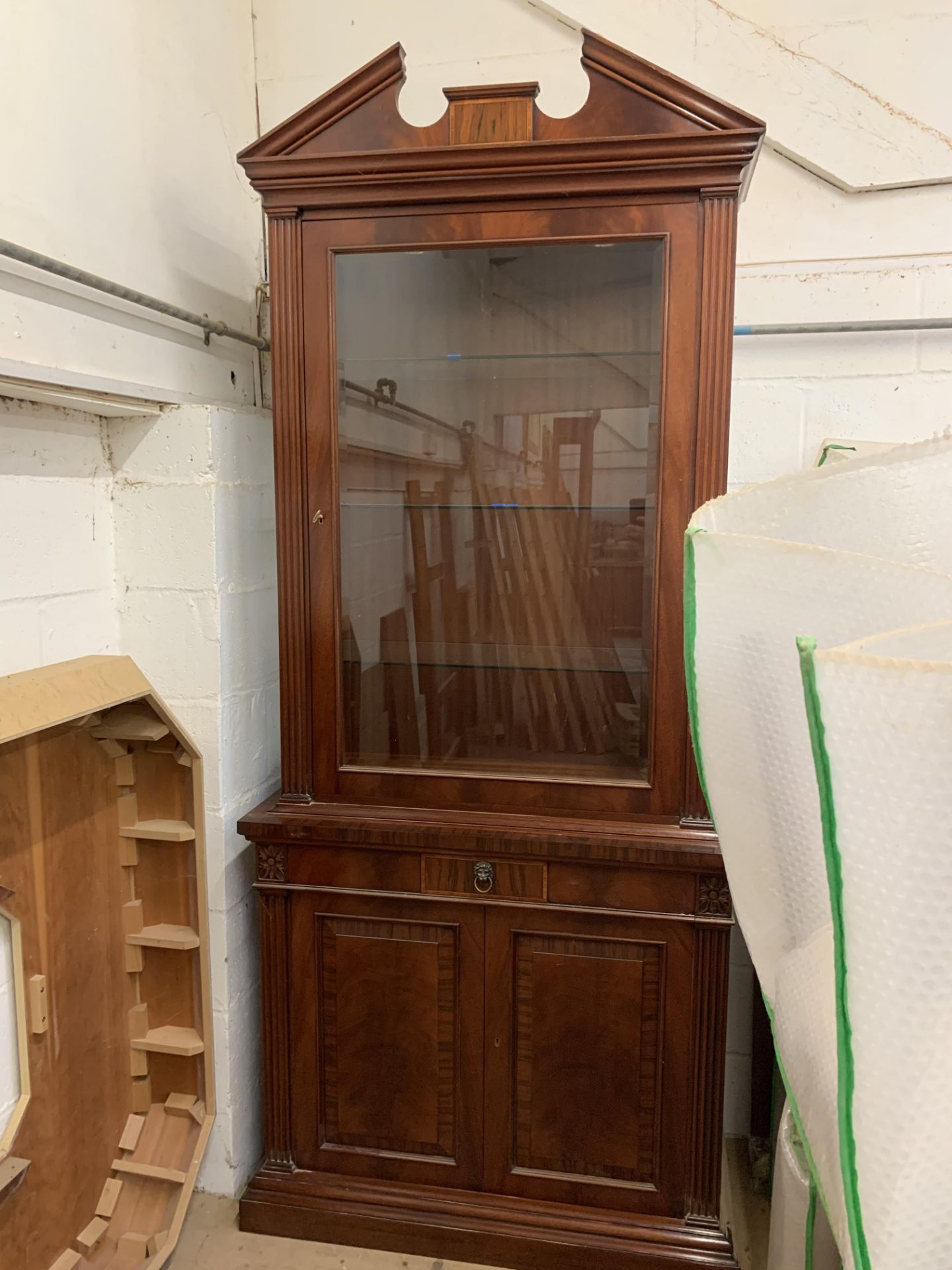 Two-door tall Bookcase, in mahogany finish, from the Corinthian range. RRP £5352. Model no C41W6 - Image 2 of 6