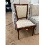 Set of four Dining Chairs (three chairs and one carver), model no C22M6. RRP £3598
