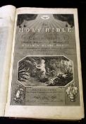 THE EVANGELICAL FAMILY BIBLE,,,, ed Rev Joseph Knight, London for Thomas Kelly, 1814, engraved