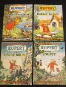 RUPERT AND SNUFFY + RUPERT AND UNCLE BRUNO + RUPERT AND THE DOUBLE DREAM + RUPERT AND THE BIRTHDAY