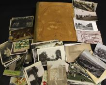 Box: approx 300 early 20th century picture postcards, mainly topographical, including quantity of