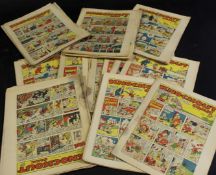 Packet: KNOCKOUT WEEKLY comic, 1949, complete year nos 514 to 566 includes BILLY BUNTER and SEXTON