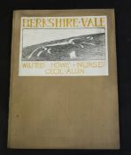 WILLIAM HOWE-NURSE: BERKSHIRE VALE, ill Cecil Aldin, Oxford, Basil Blackwell, 1927, 1st edition,