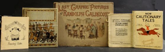 RANDOLPH CALDECOTT: 2 titles: RANDOLPH CALDECOTT'S LAST "GRAPHIC" PICTURES, London, Glasgow and