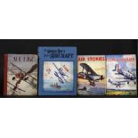 "FLIGHT-LIEUTENANT": 3 titles: FLYING ADVENTURES, John Hamilton [1936], 1st edition, 10 plates