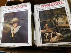 Box: Connoisseur magazine, Jan - Dec 1917, 1918, 1919, 1920, Jan - Aug 1921