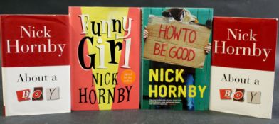 NICK HORNBY: 3 titles: ABOUT A BOY, London, 1998, 1st edition, original cloth, dust wrapper +