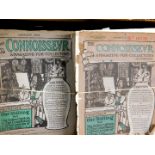 Box: Connoisseur magazine, Sept - Dec 1901, Jan - Dec 1902, 1903, 1904 and 1905