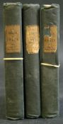 GEORGE BORROW: THE BIBLE IN SPAIN..., London, John Murray, 1843, 2nd edition, 3 vols, half titles,