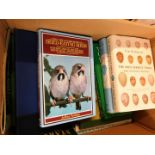 Box: bird books, The Starling, Health and Development of Birds, Wildfowl etc