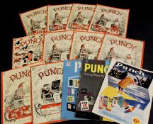 Quantity of Punch magazines from 1955 (qty). Estimate £30-40