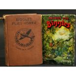 W E JOHNS: 2 titles: BIGGLES FLIES NORTH, ill Howard Leigh & Will Narroway, London, New York and