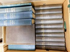Three boxes: Norfolk Archaeology, 49 bound volumes 1847-2017 various bindings quantity of modern