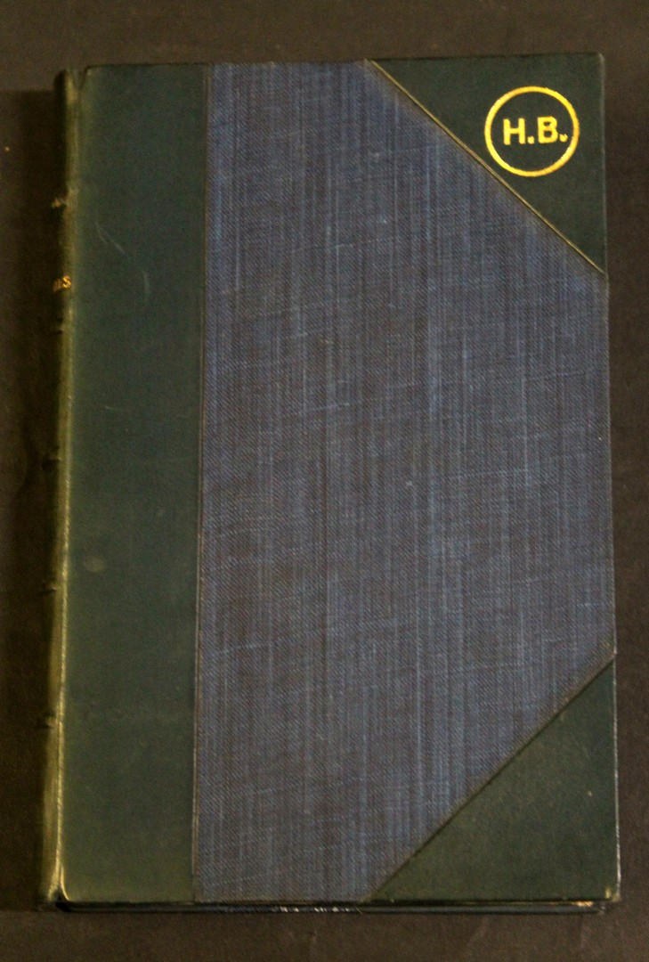 OSCAR WILDE: WORKS, London, Methuen, 1909-11, 13 vols, uncut, uniform blue morocco gilt, watered - Image 2 of 3