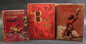 BOYS OWN ANNUAL (2), 1995-96 vol 18, 12 plates including 11 chromolitho and 4 folding, 2 single page