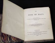 ANON: THE BOOK OF BOATS, London, S P C K, 1849, 1st edition, 16mo, contemporary grained morocco gilt