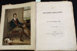 RICHARD BADHAM THORNHILL: THE SHOOTING DIRECTORY, London for Longman, Hurst, Rees and Orme, 1804,