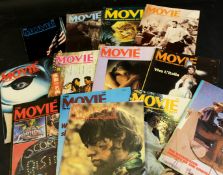 Two boxes: movie magazines including some 1st editions, (70)